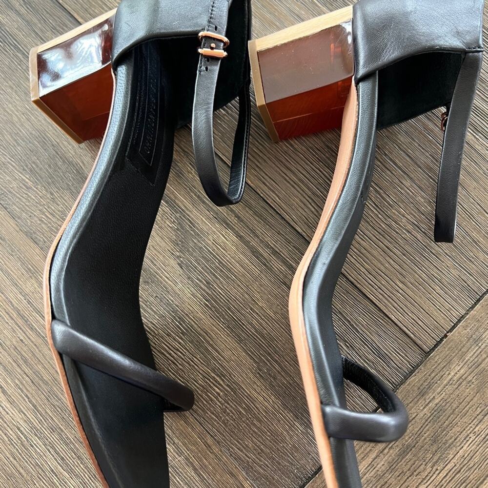 VERONIQUE BRANQUINHO BLACK SIZE 10 SHOE
